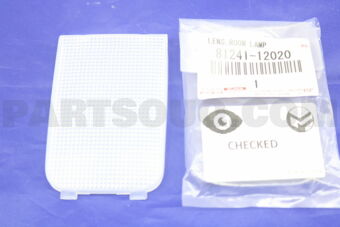 8124112020 LENS AND COVER, MAP LAMP