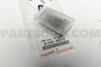 8125048010 LAMP ASSY, LUGGAGE COMPARTMENT, NO