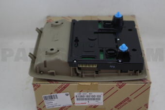 8126060100E0 LAMP ASSY, MAP
