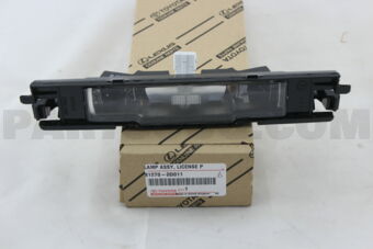 812700D011 LAMP ASSY, LICENSE PLATE
