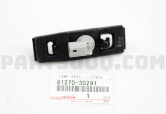 8127030291 LAMP ASSY, LICENSE PLATE