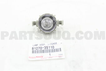 8127035110 LAMP ASSY, LICENSE PLATE