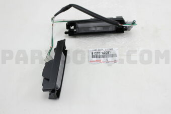 8127042081 LAMP ASSY, LICENSE PLATE
