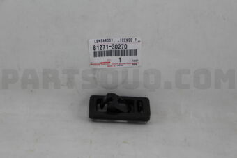 8127130270 LENS, LICENSE PLATE LAMP