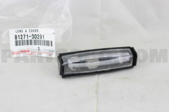 8127130291 LENS, LICENSE PLATE LAMP