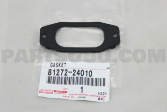8127224010 GASKET, LICENSE PLATE LAMP LENS