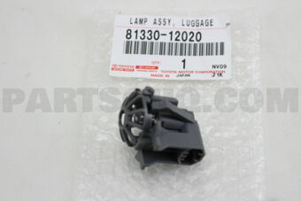 8133012020 LAMP ASSY, LUGGAGE COMPARTMENT, NO