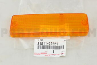 8151122221 LENS, FRONT TURN SIGNAL LAMP, RH