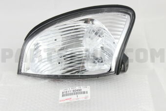 8151160490 UNIT ASSY, FRONT TURN SIGNAL LAMP,
