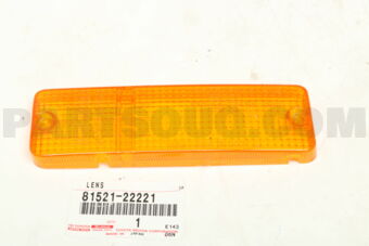 8152122221 LENS, FRONT TURN SIGNAL LAMP, LH
