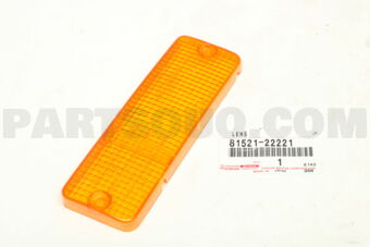 8152122221 LENS, FRONT TURN SIGNAL LAMP, LH