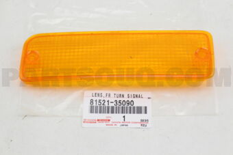 8152135090 LENS, FRONT TURN SIGNAL LAMP, LH