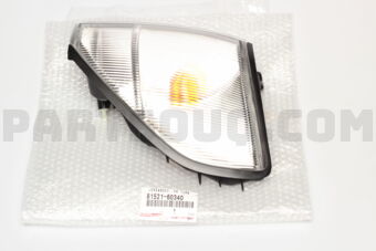 8152160340 LENS, FRONT TURN SIGNAL LAMP, LH