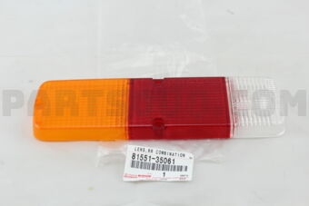 8155135061 LENS, REAR COMBINATION LAMP, RH