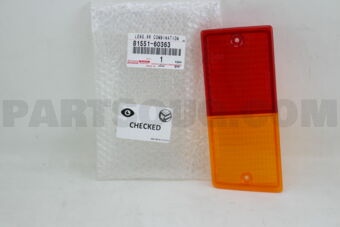 8155160363 LENS, REAR COMBINATION LAMP, RH