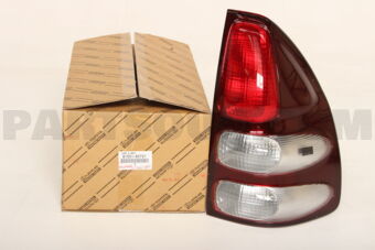8155160701 LENS & BODY, REAR COMBINATION LAMP