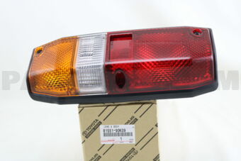 8155190K09 LENS, REAR COMBINATION LAMP, RH