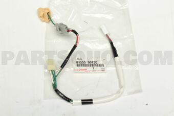 8155560750 SOCKET & WIRE SUB-ASSY, REAR COMBI