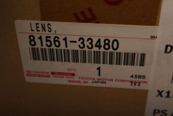 8156133480 Toyota LENS &amp; BODY, REAR COMBINATION LAMP, LH