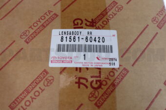 8156160420 Toyota LENS, REAR COMBINATION LAMP, LH