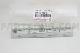 8157052210 LAMP ASSY, CENTER STOP