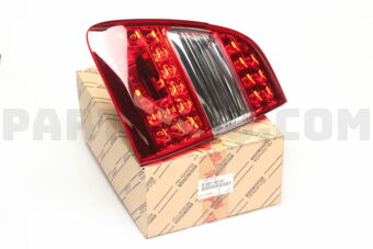 8158160141 LENS AND BODY, REAR LAMP, RH