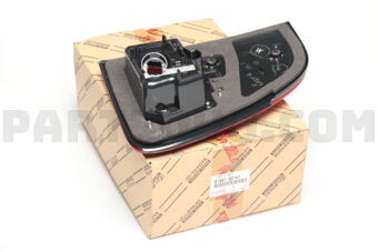 8158160141 LENS AND BODY, REAR LAMP, RH