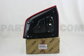 8158160180 LENS AND BODY, REAR LAMP, RH