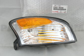8162160200 LENS & BODY, CLEARANCE LAMP, LH