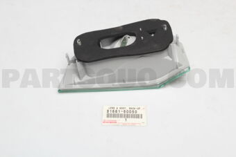 8168160050 LENS &amp; BODY, BACK-UP LAMP, LH