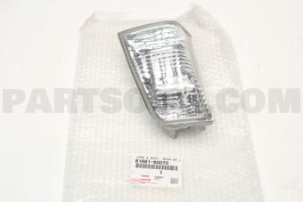 8168160070 Toyota LENS &amp; BODY, BACK-UP LAMP, LH