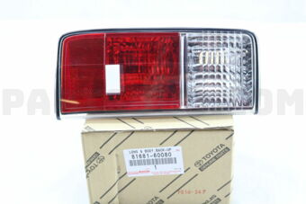8168160080 LENS & BODY, BACK-UP LAMP, LH