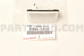 8169112131 LENS, LICENSE PLATE LAMP
