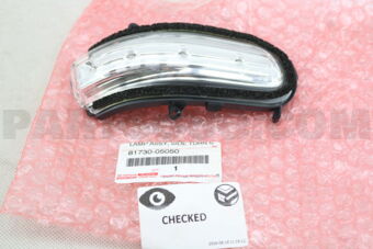 8173005050 LAMP ASSY, SIDE TURN SIGNAL, RH
