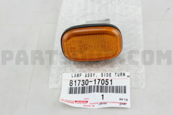 8173017051 LAMP ASSY, SIDE TURN SIGNAL, RH/LH