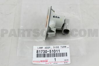 8173051011 LAMP ASSY, SIDE TURN SIGNAL, RH/LH