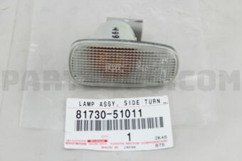 8173051011 LAMP ASSY, SIDE TURN SIGNAL, RH/LH