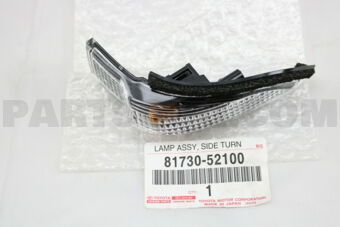 8173052100 LAMP ASSY, SIDE TURN SIGNAL, RH