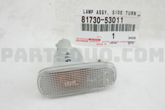 8173053011 LAMP ASSY, SIDE TURN SIGNAL, RH/LH