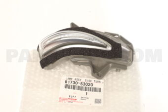 8173053020 Toyota LAMP ASSY, SIDE TURN SIGNAL, RH