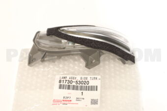 8173053020 Toyota LAMP ASSY, SIDE TURN SIGNAL, RH