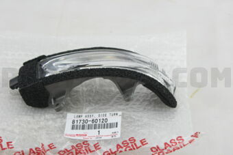 8173060120 LAMP ASSY, SIDE TURN SIGNAL, RH