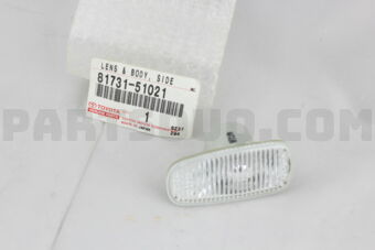 8173151021 LENS, SIDE TURN SIGNAL LAMP, RH/LH