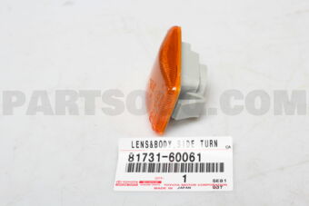 8173160061 LENS, SIDE TURN SIGNAL LAMP, RH/LH