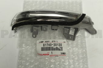 8174030130 LAMP ASSY, SIDE TURN SIGNAL, LH