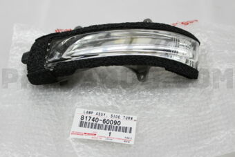 8174060090 LAMP ASSY, SIDE TURN SIGNAL, LH
