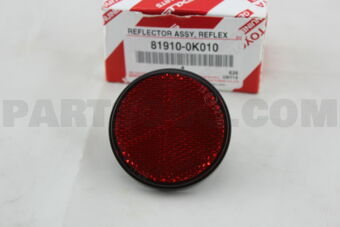 819100K010 REFLECTOR ASSY, REFLEX, RH/LH