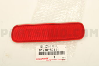 8191060111 REFLECTOR ASSY, REFLEX, RH