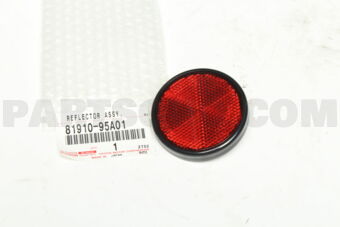 8191095A01 LENS, REFLEX REFLECTOR, REAR LH, R