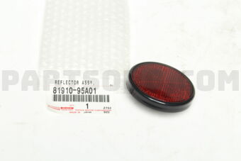 8191095A01 LENS, REFLEX REFLECTOR, REAR LH, R